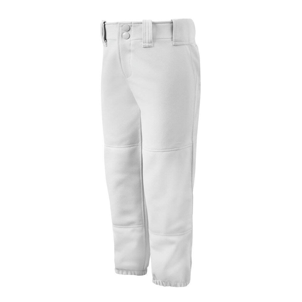 Mizuno Womens Belted Pant (White  Medium)