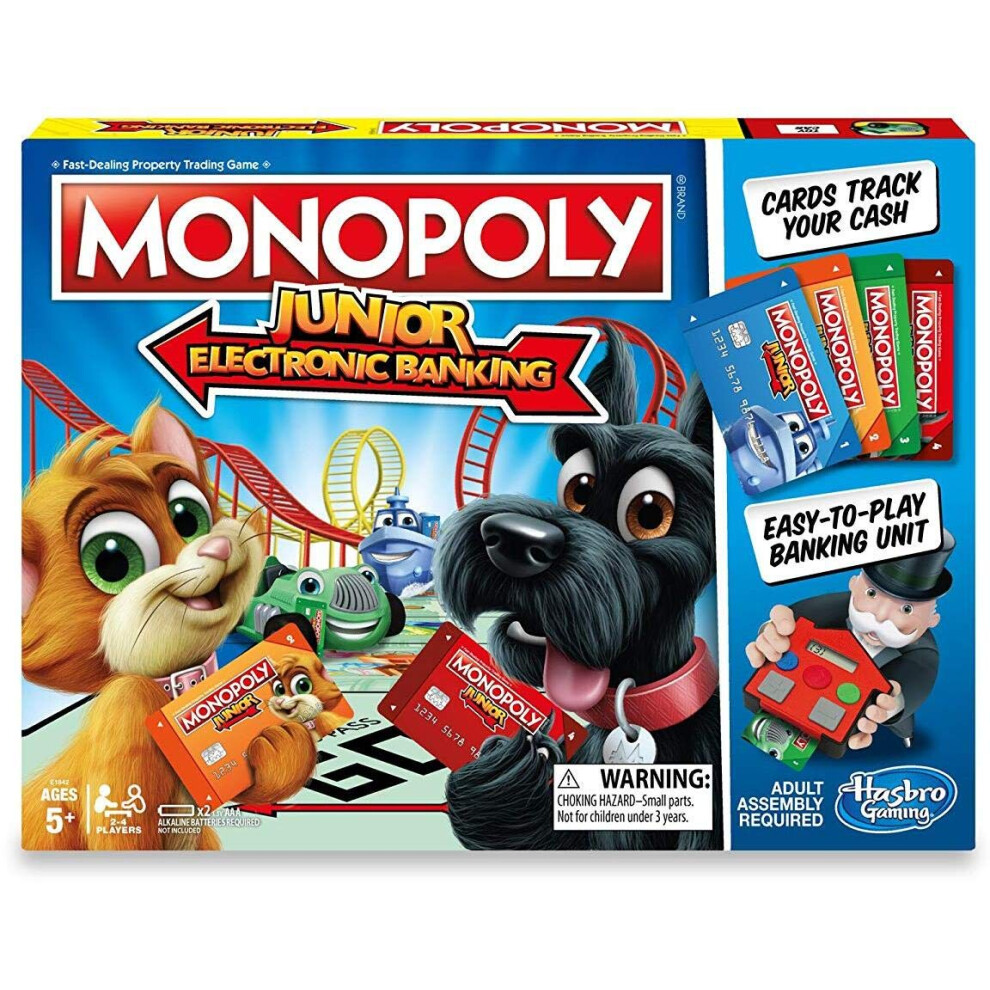 Hasbro Monopoly Junior Electronic Banking