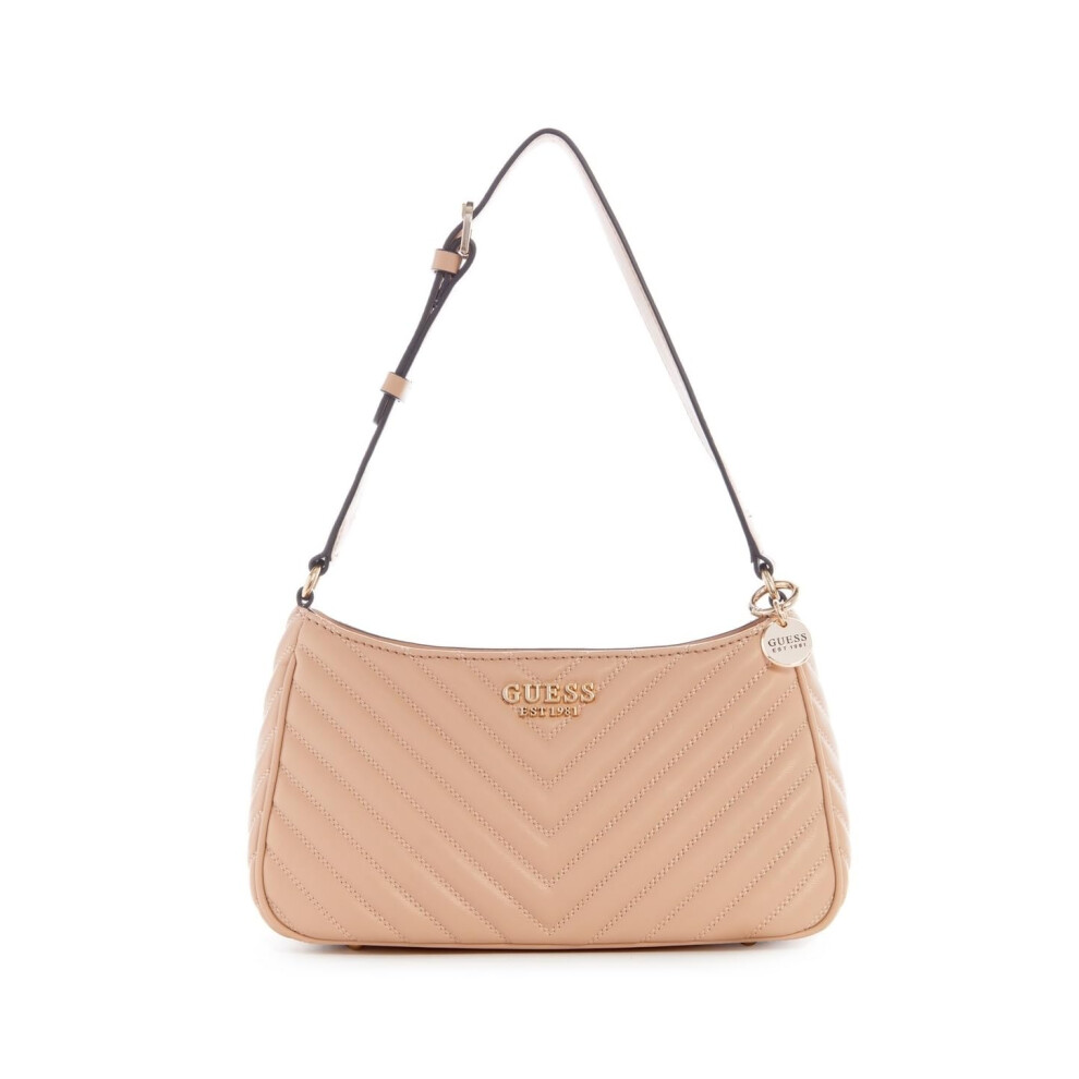 gUESS Keillah Shoulder Bag Beige One Size