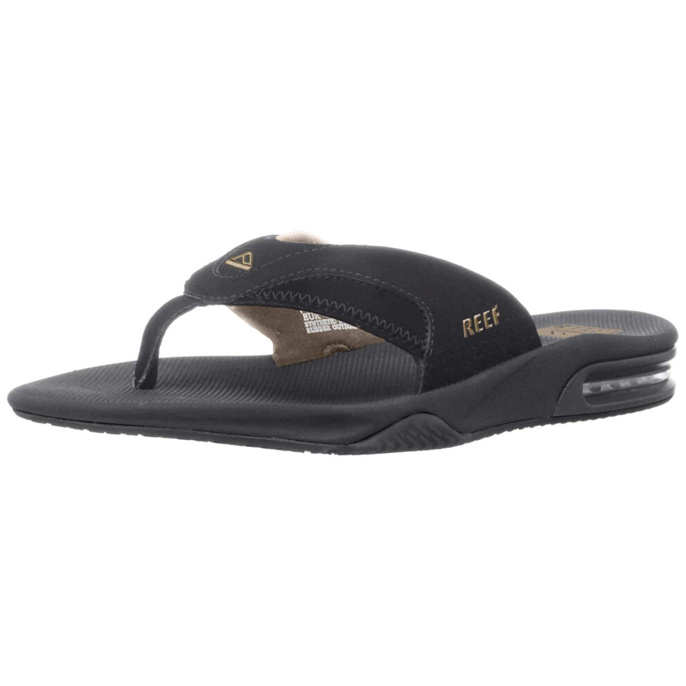 Reef Mens Sandals  Fanning  BlackBrown  9