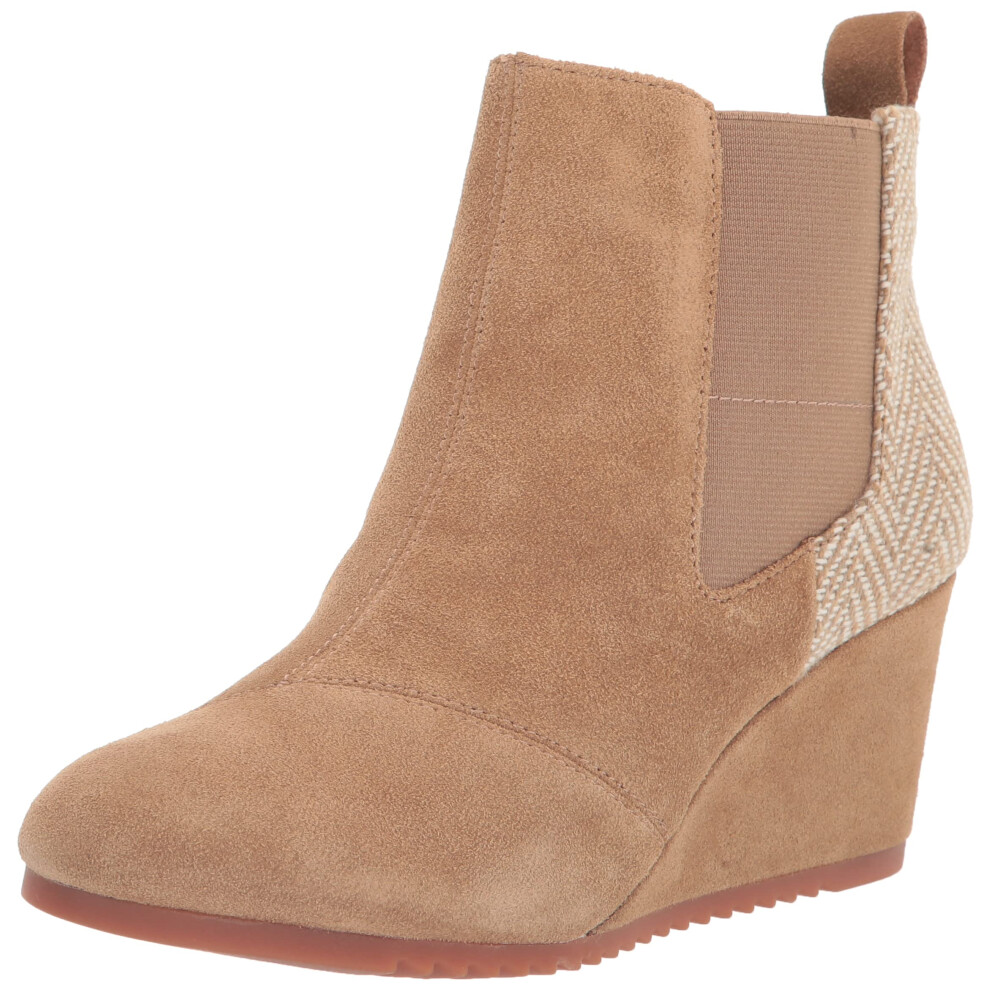 TOMS Women's Bailey Ankle Boot  Toffee  6