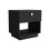 Paris 1 Drawer Nightstand -Bedroom-Wengue 1