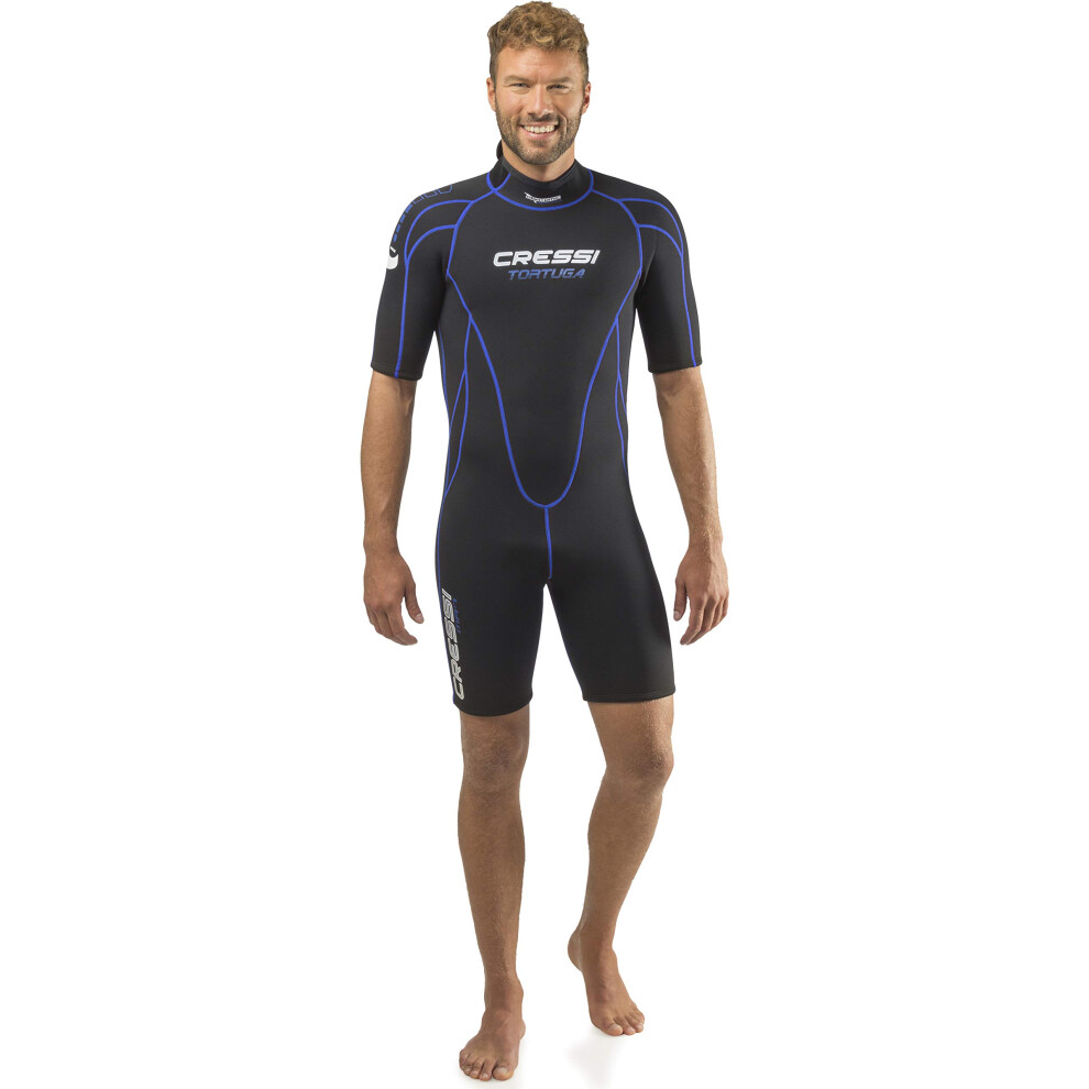 Cressi Tortuga 2.5mm Man  Black/Blue  XXXL