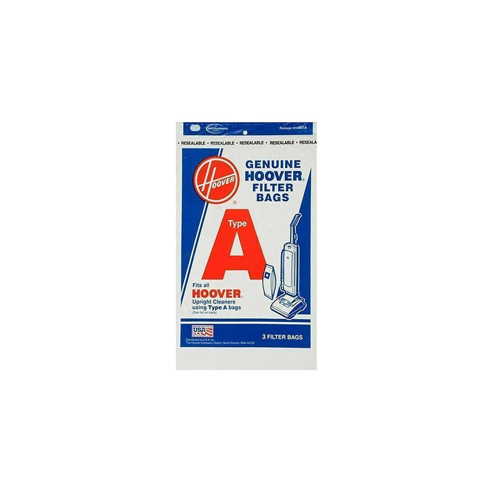 Hoover 4010001A Type A Vacuum Bags  6 Bags