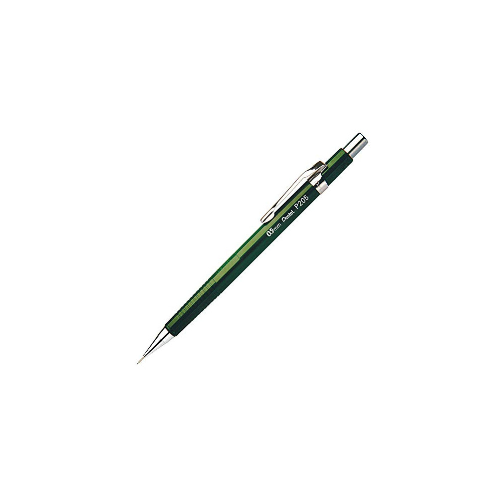 Pentel P205-D 0.5 mm HB Pencil Case  Green