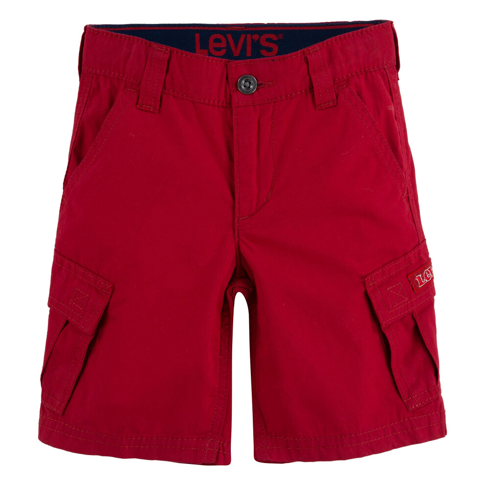 Levi's Boys' Cargo Shorts  Chili Pepper  8