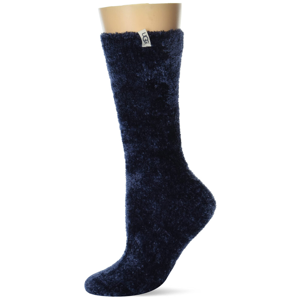 UGG Women's Leda Cozy Sock  Navy  One Size