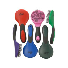 Escova Tough 1 com Excelente Aderência para Crina e Cauda, Vermelha