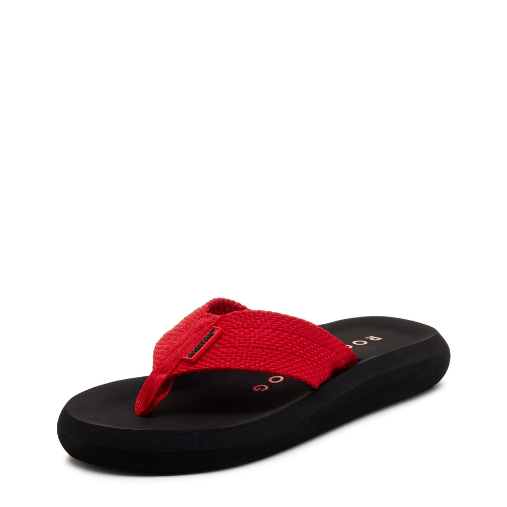 Rocket Dog Women's Sunset Flip-Flop  Red  8