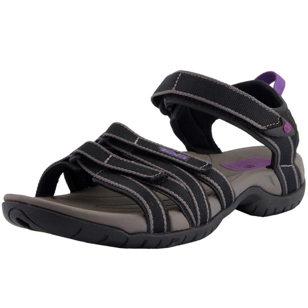 Teva Women's Tirra Sandal Black/Grey 9 M US