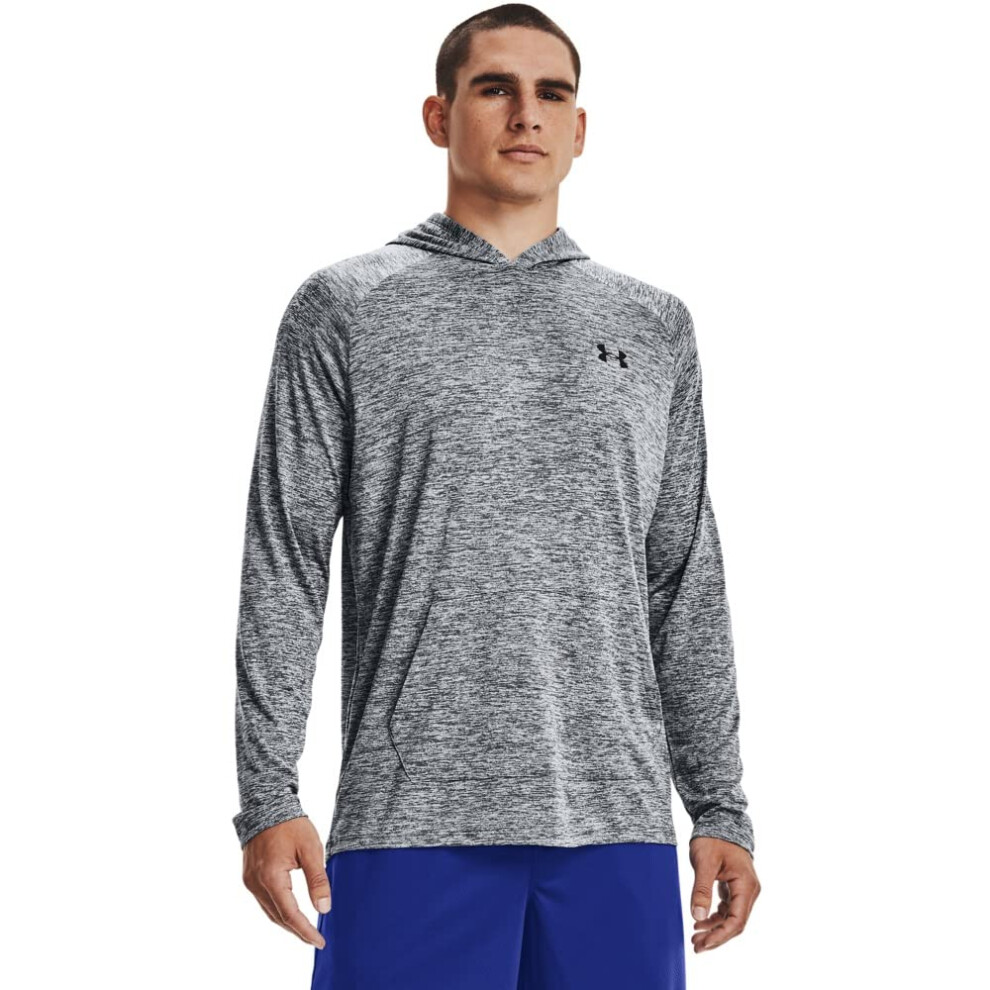 Under Armour Mens UA Tech Hoodie 20 MD gray