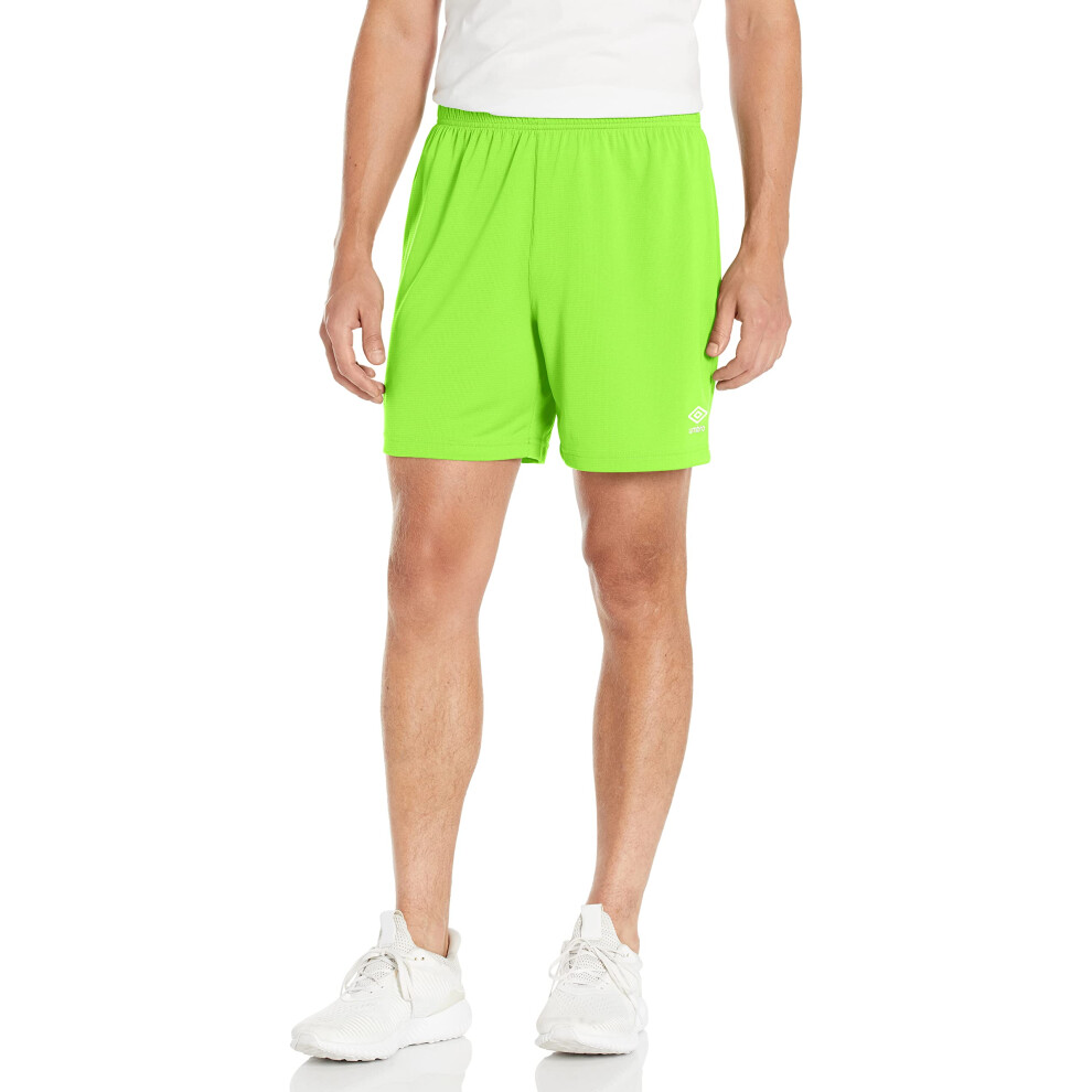 Umbro Kids' Field Short  Green Gecko  Small