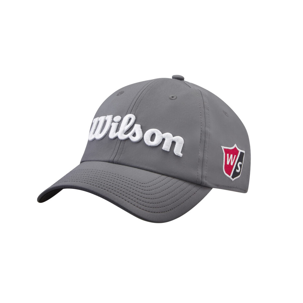 WILSON Pro Tour Men's Golf Hat - Gray/White