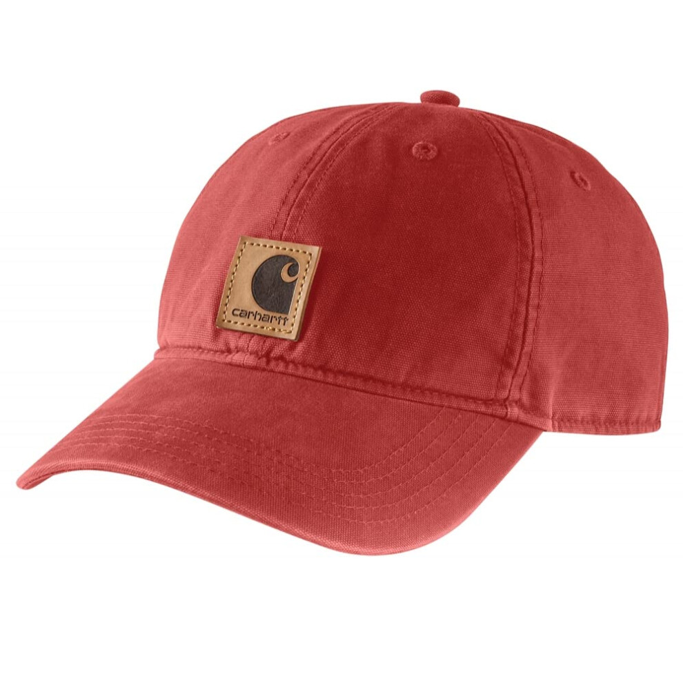 Carhartt Men's Canvas Cap  Chili Pepper  2X