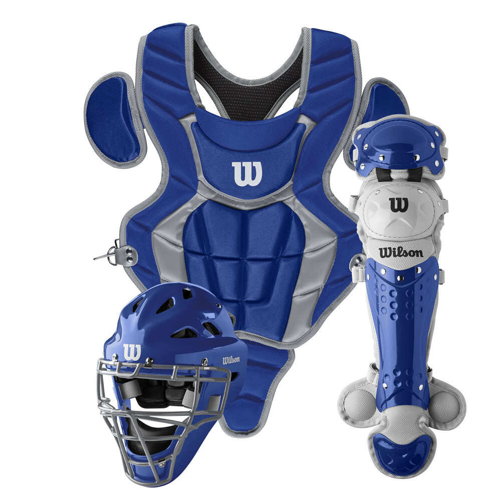 WILSON c200 Youth catchers gear Kit - Royal