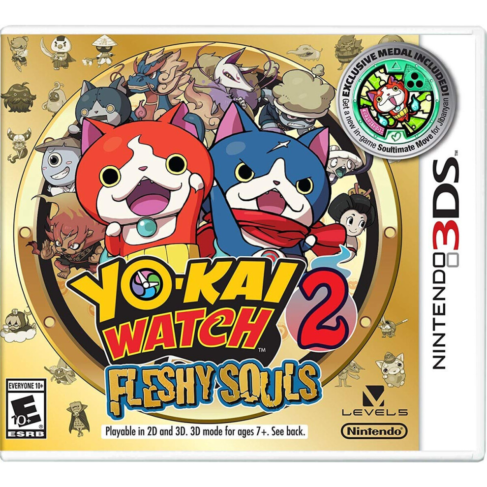 YO-KAI WATCH 2: Fleshy Souls - Nintendo 3DS