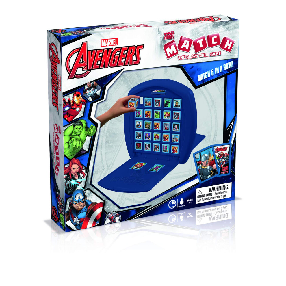 Marvel Avengers Top Trumps Match Board Game