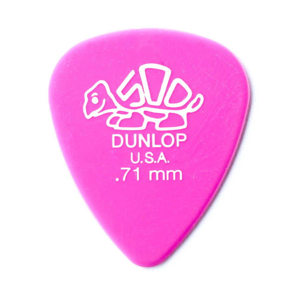 JIM DUNLOP 41R71 DelrinA  Pink  71mm  72Bag