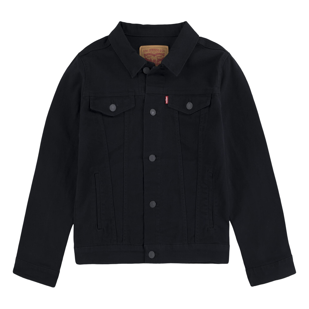 Levi's Boys' Denim Trucker Jacket  Black  S