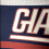 New York Giants Pennant 12x30 Estilo premium 2