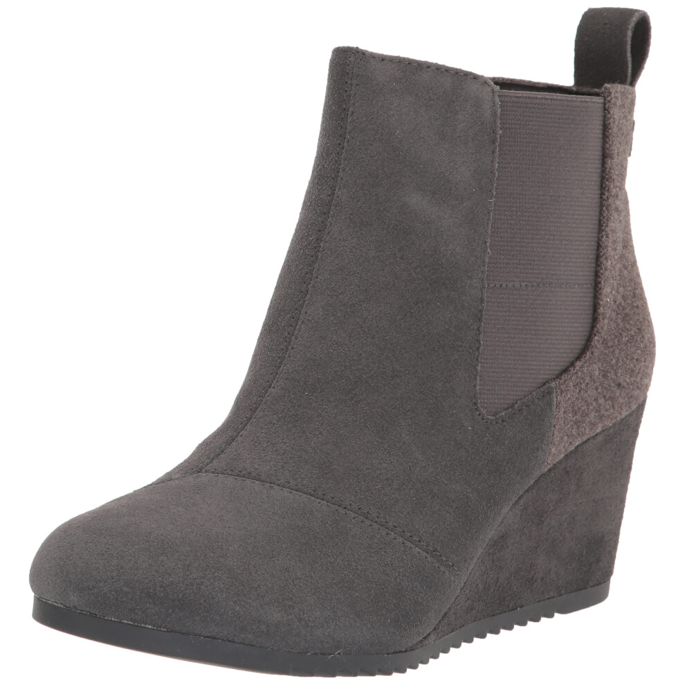 TOMS Women's Bailey Ankle Boot  Gunmetal  6