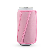 HOST Insta-Chill Slim Can Cooler flexibilní gel a chladící balíček pro 12oz plechovky, růžový