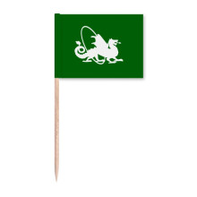 Divine Beasts Ferocious Capable Fly Dragons Abroad Toothpick Flags Marker Topper Party Decoration