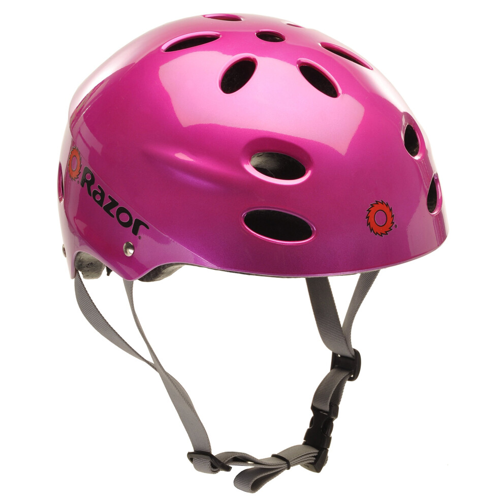 Razor V-17 Youth Multi-Sport Helmet  Magenta