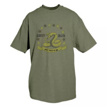 Don't Tread On Me T-Shirt Olive Drab  Medium