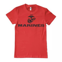 The Few The Proud Herren T-Shirt Rot  Medium