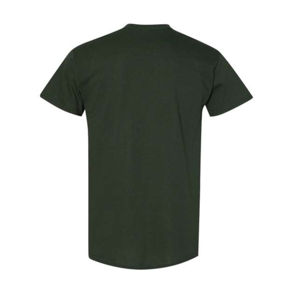 Gildan Heavy Cotton T-Shirt - Forest Green  L