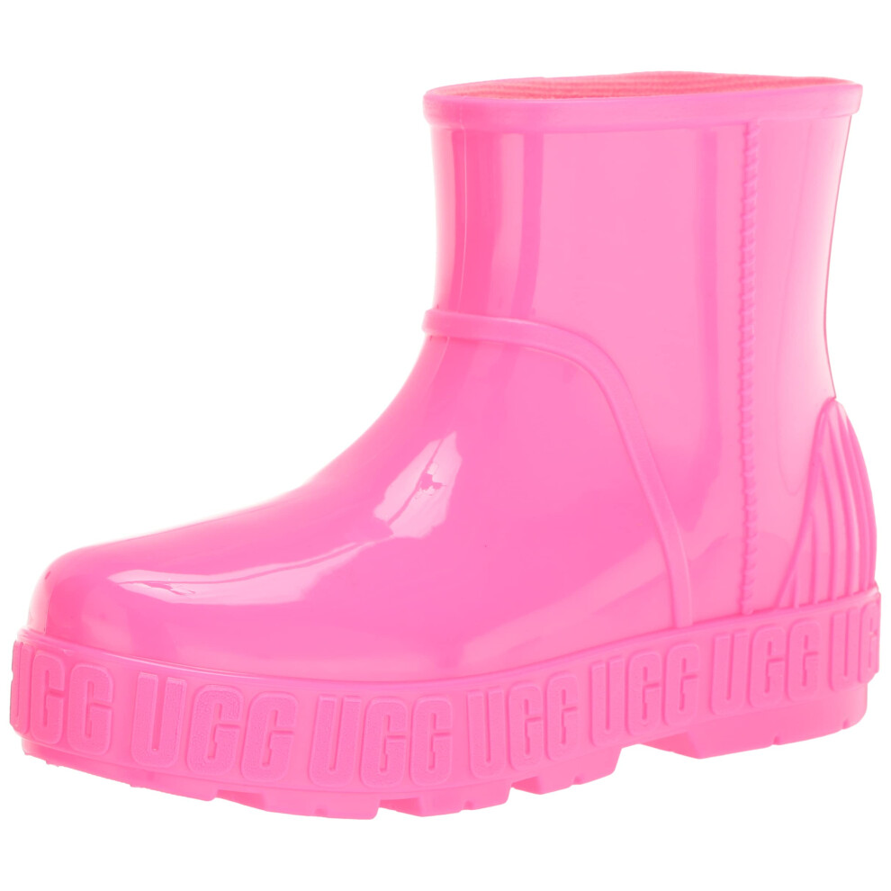 UGG Women's DRIZLITA Rain Boot  Taffy Pink  5