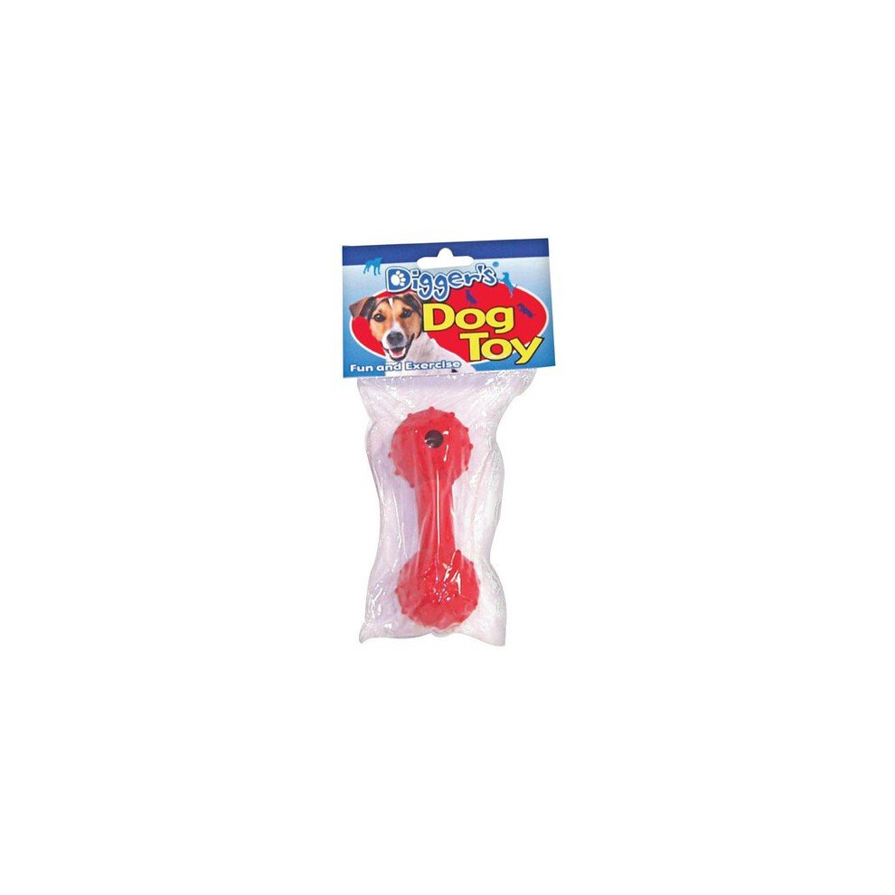 Diggers Dumb Bell Sports Dog Toy 5 In. Rubber