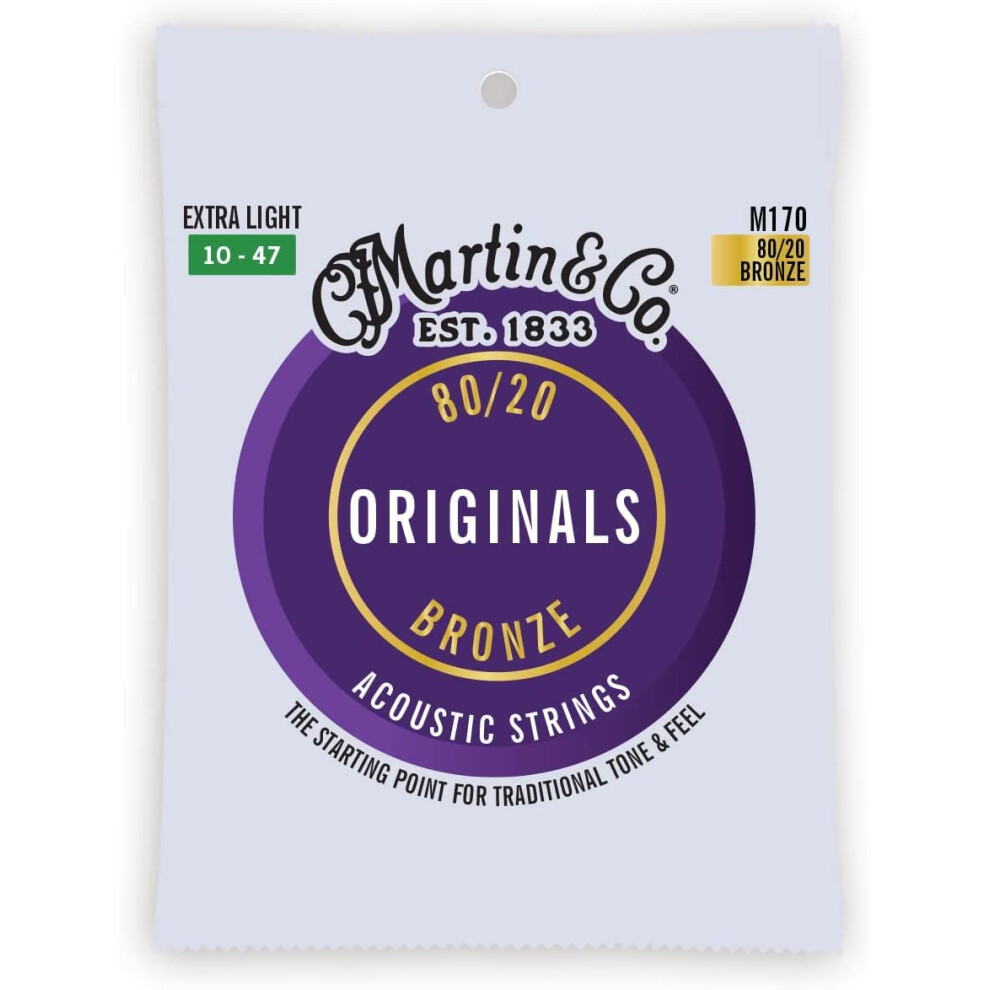 cF Martin Acoustic guitar Strings (41Y20M170)