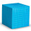 Learning Resources Learning Resources Blue Plastic Base Ten Cube 3