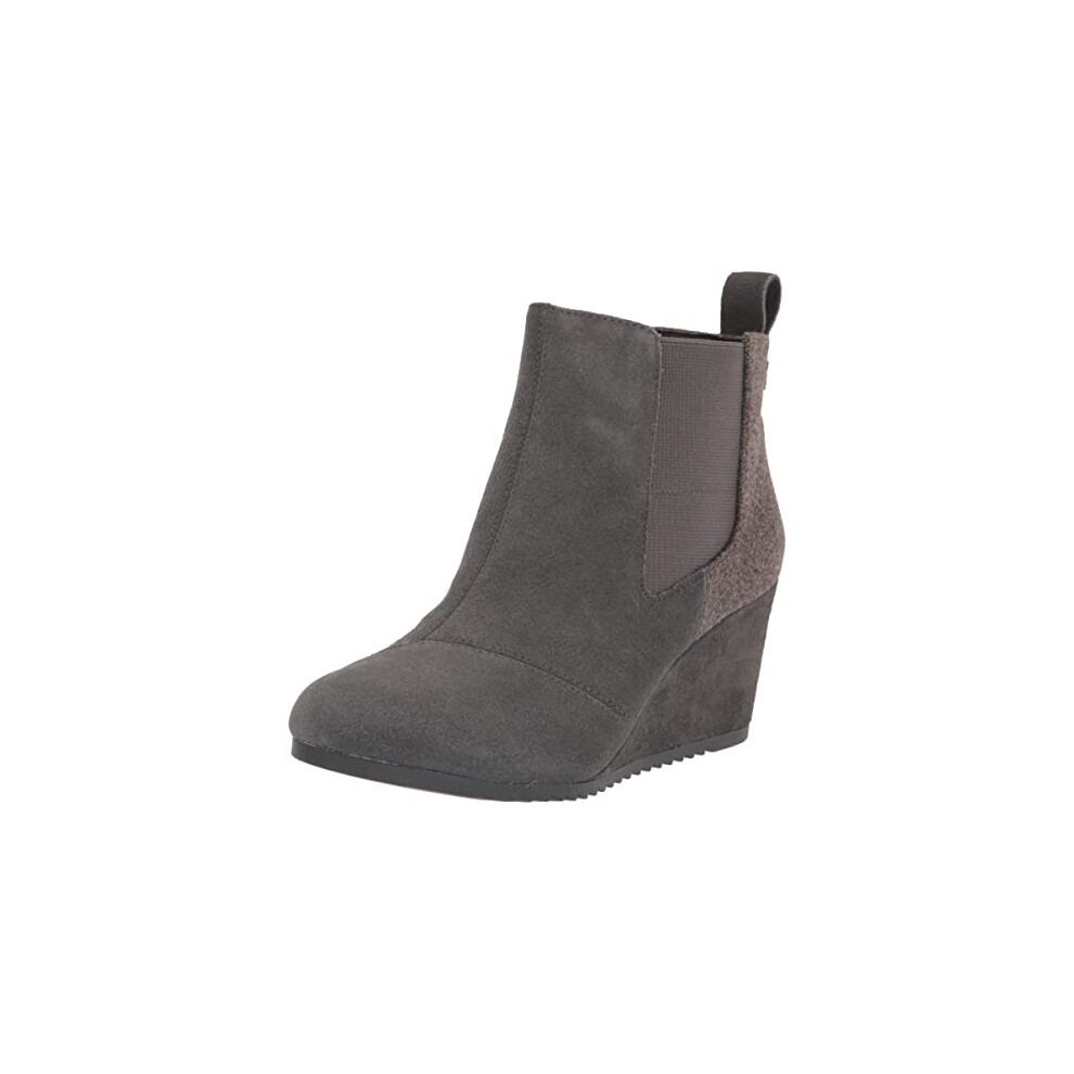 TOMS Women's Bailey Ankle Boot  Gunmetal  6.5