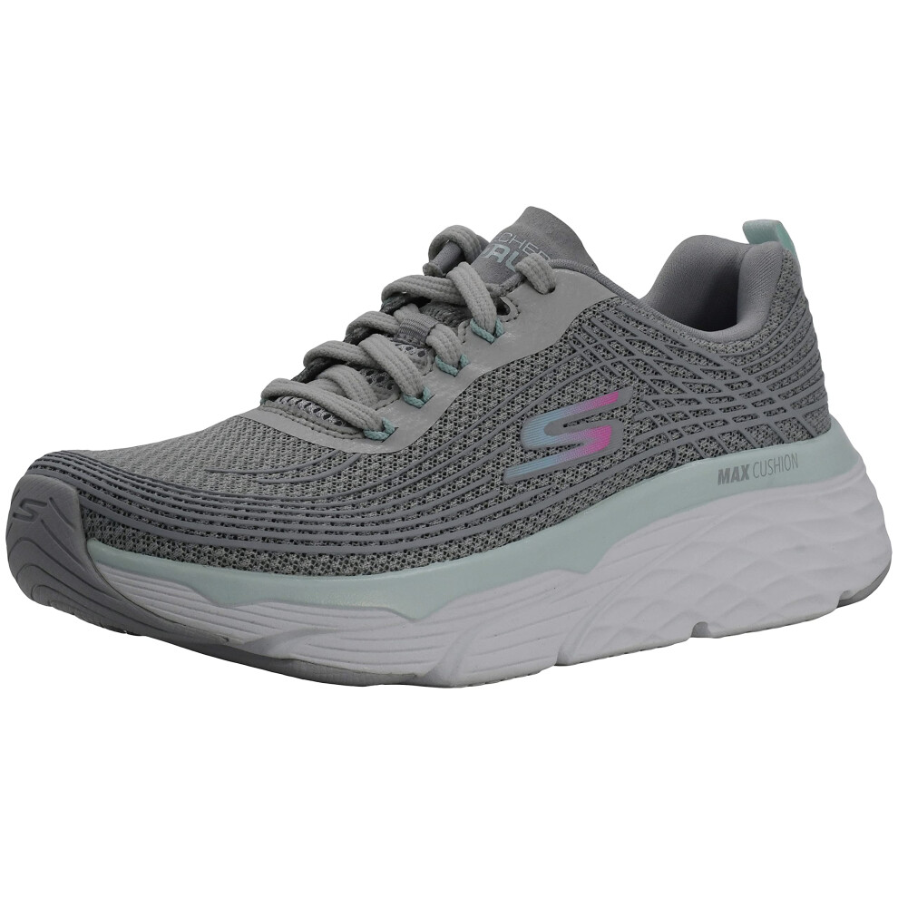 Skechers Womens Max cushion Sneaker greyMint 8