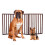 Pet Parade Pieging Piet Gate marrone extra largo 5