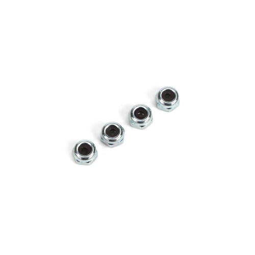 Du-Bro 168 2-56 Nylon Insertin lukkomutteri (4 kpl)