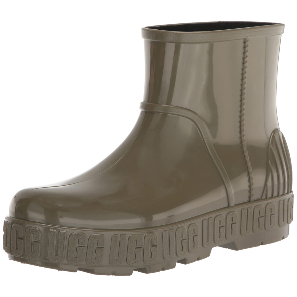 UGG Women's DRIZLITA Rain Boot  Burnt Olive  5