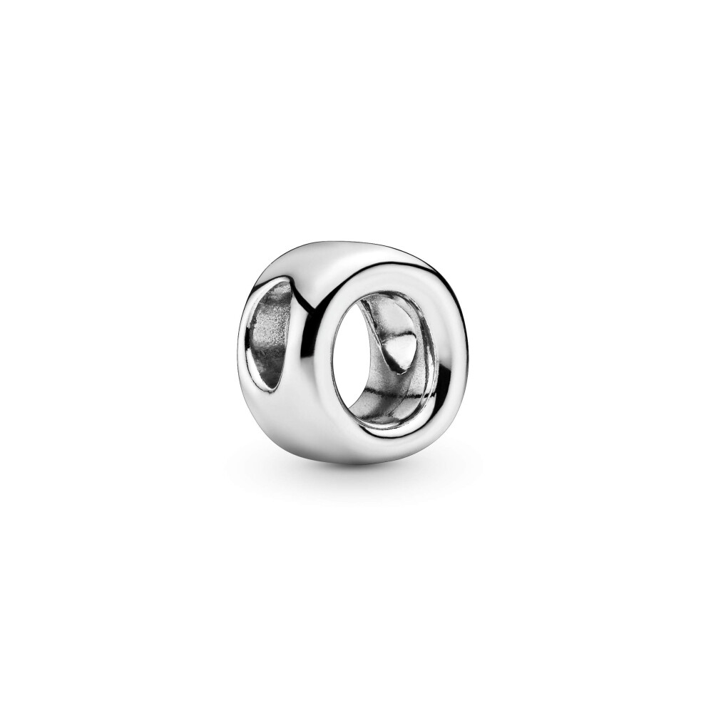 PANDORA Jewelry Letter O Sterling Silver Charm