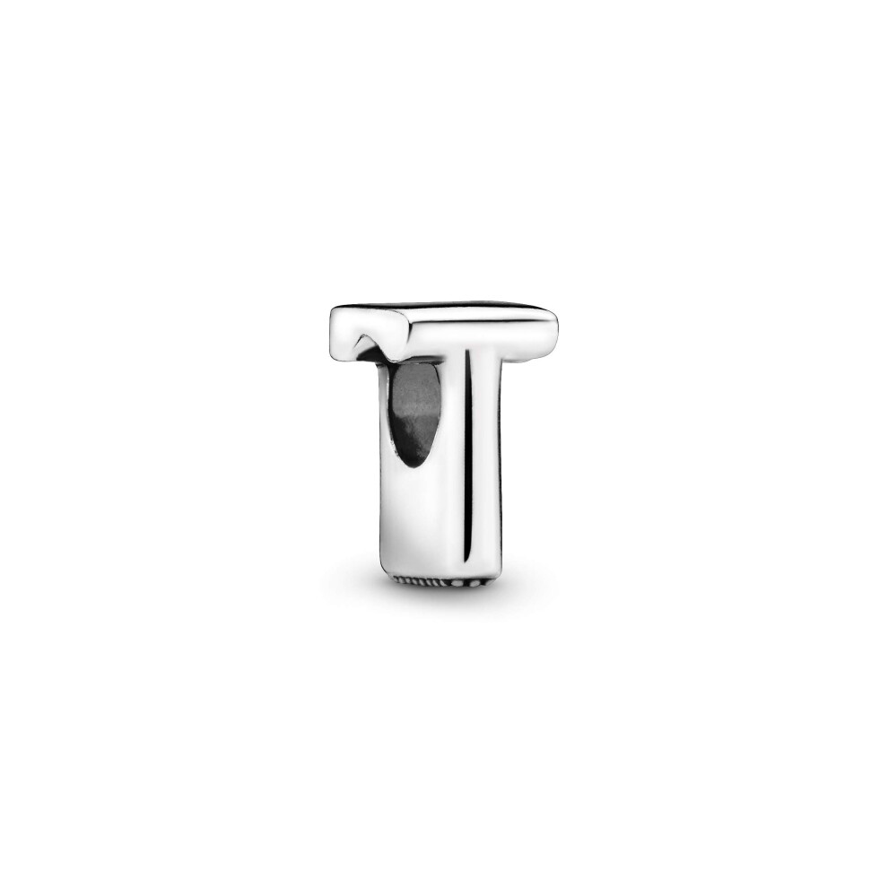 PANDORA Jewelry Letter T Sterling Silver Charm