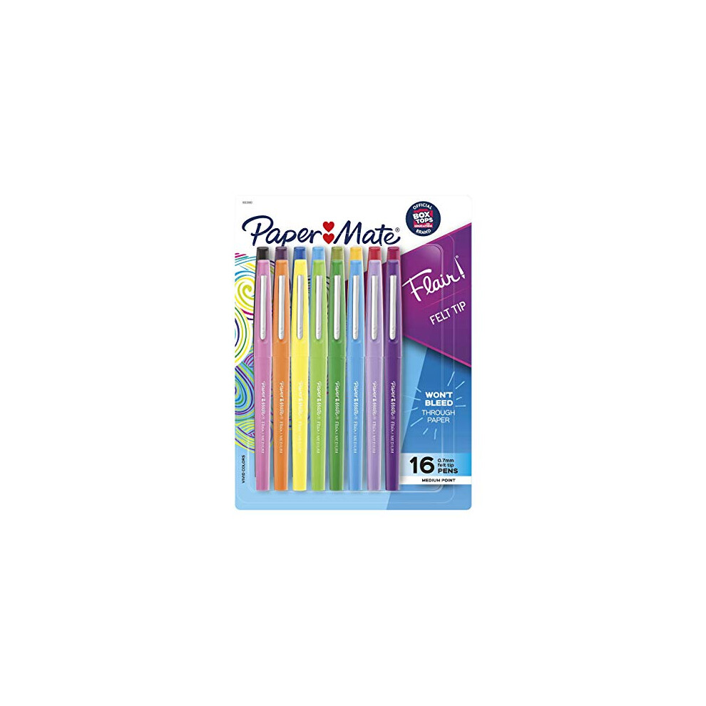 Paper Mate Flair Felt Tip Pens Assorted Colors