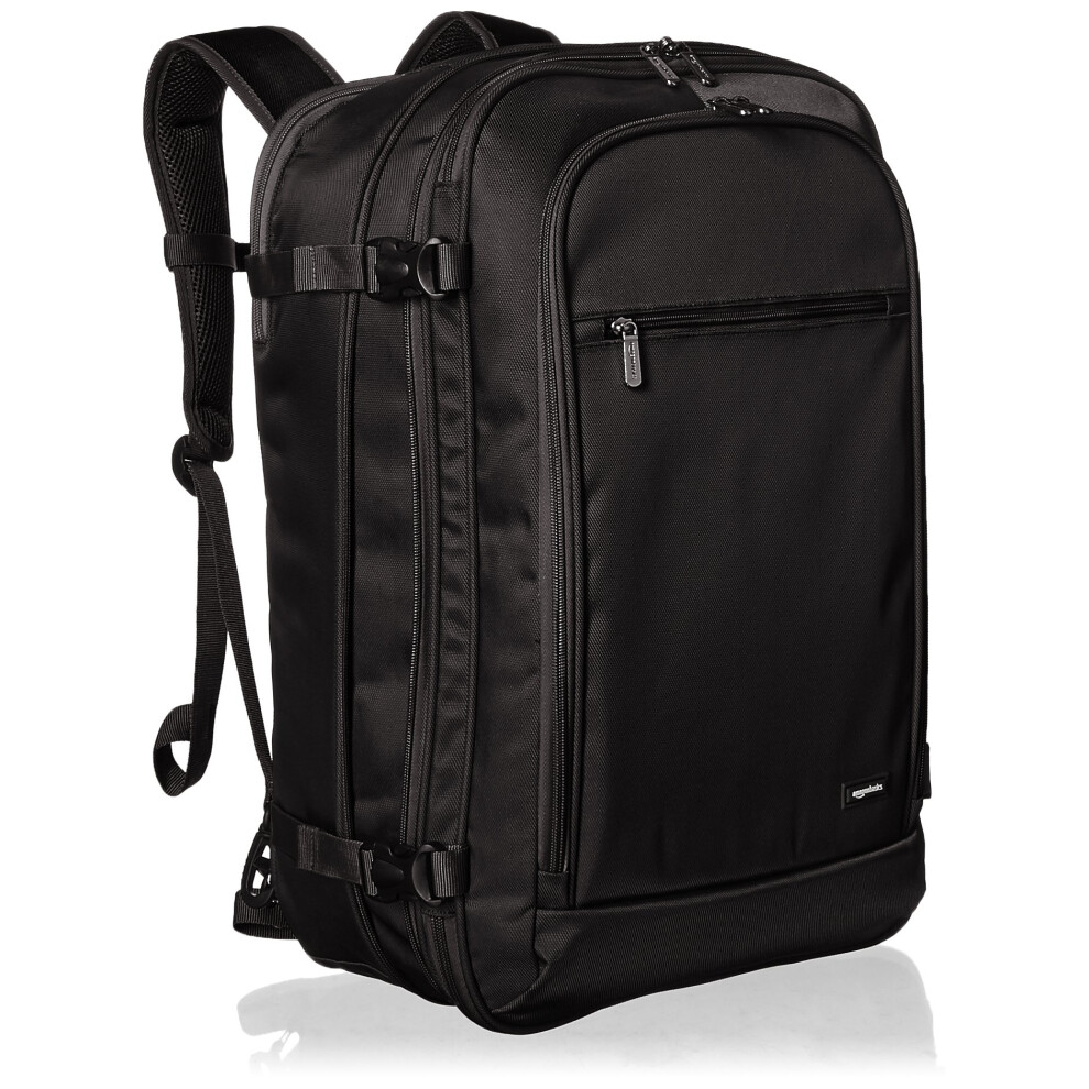 Amazon Basics carry-On Travel Backpack - Black