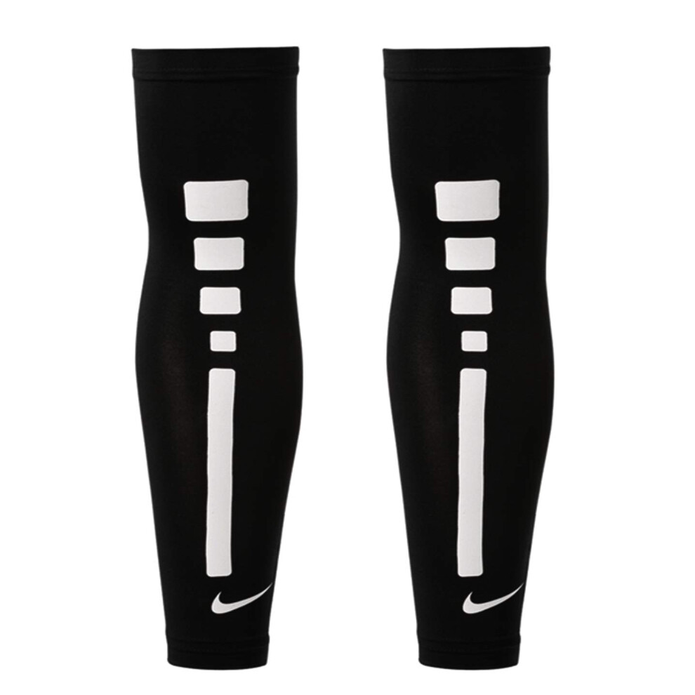 NIKE PRO ELITE UV SLEEVE 2.0 BLACK/WHITE - S-M