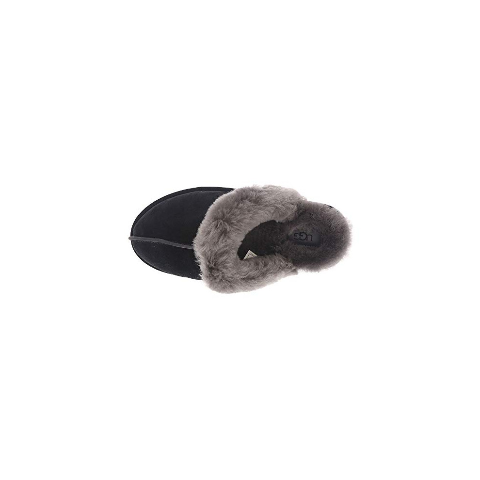 Ugg Womens Scuffette Ii Slipper  Blackgrey  12