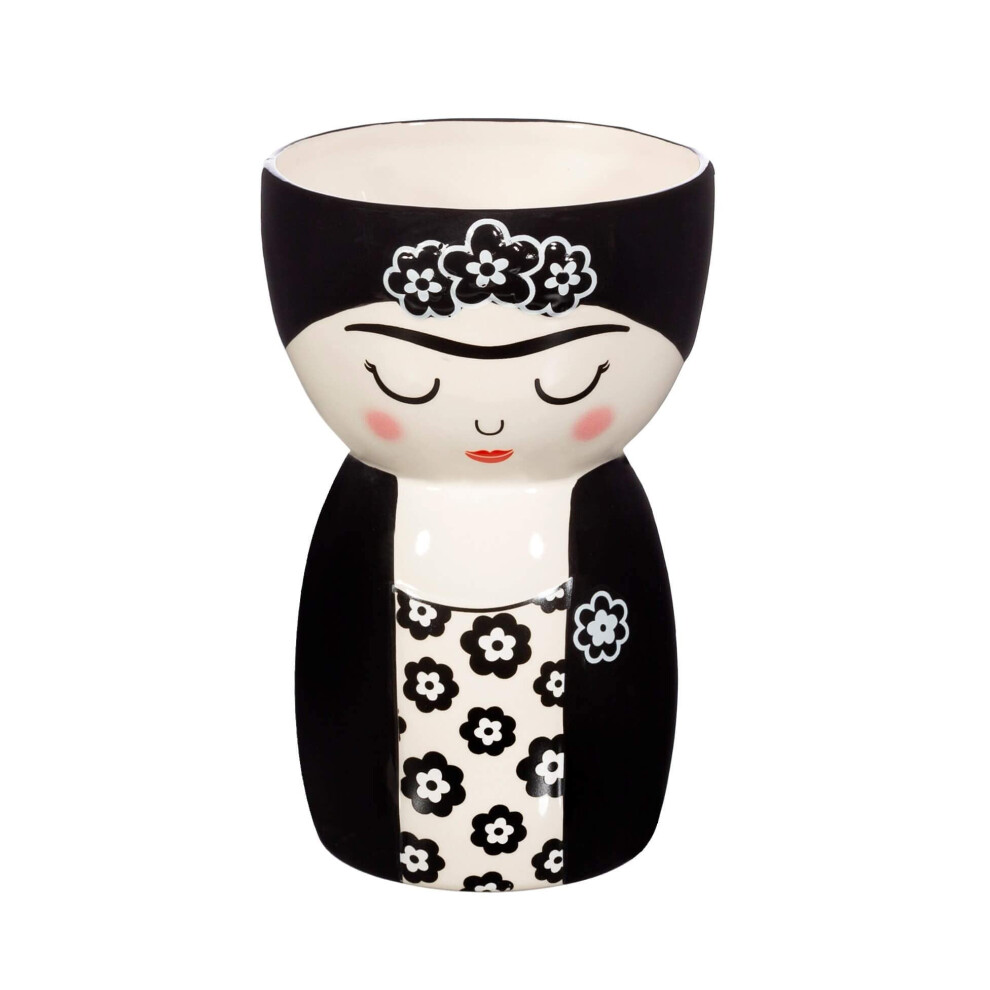 Sass & Belle Frida Monochrome Body Shaped Vase