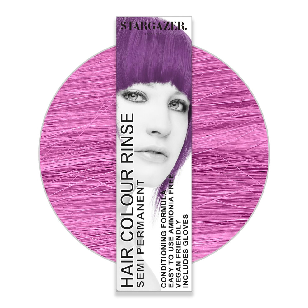 Stargazer Semi Permanent Hair Dye  Soft cerise