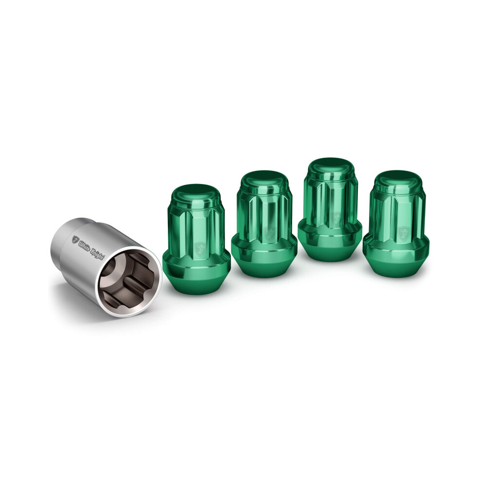 White Knight 40400SgNT green Wheel Lock  4 Pack