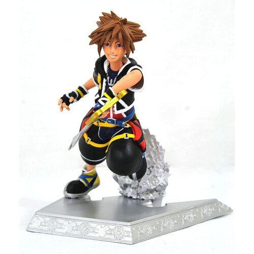 Diamond Select Kingdom Hearts Galeria de 7 polegadas est   tua de PVC | Sora
